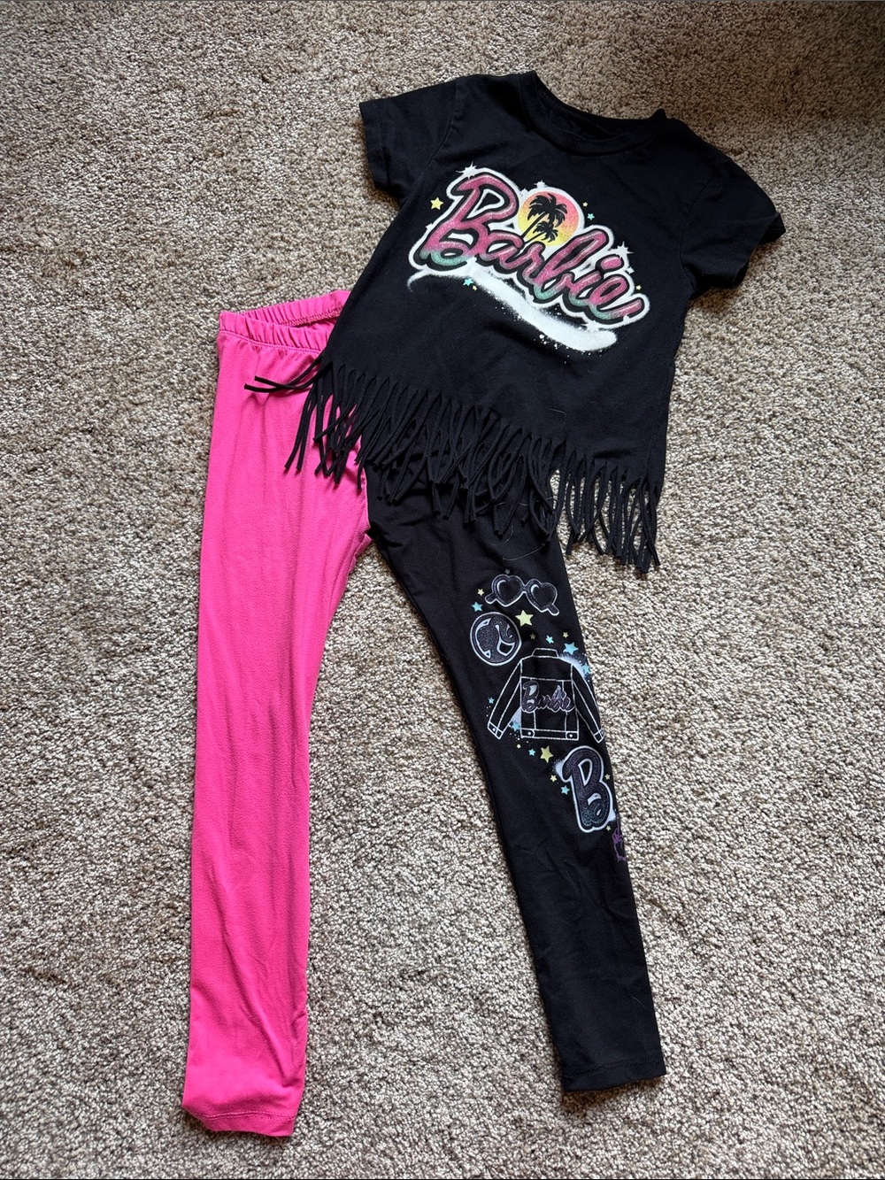 Adorable girls Barbie outfit sz 6